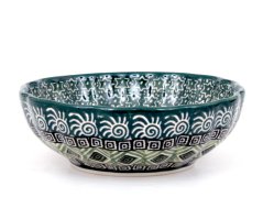 Corrugated Bowl 12 cm (5")   Aztec Sun green