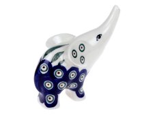 Figur Elefant 10 cm Pfauaugen