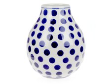 Vase 24 cm   Grosse Punkte