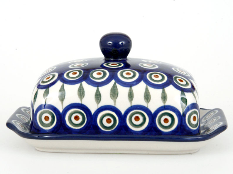 Butter Dish   Peacock