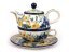 One-cup Teapot 0,6 l+0,25 l   Iris UNIKAT