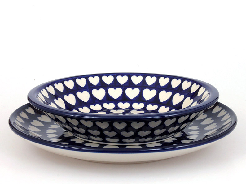 Soup Plate 21 cm (8")   Hearts