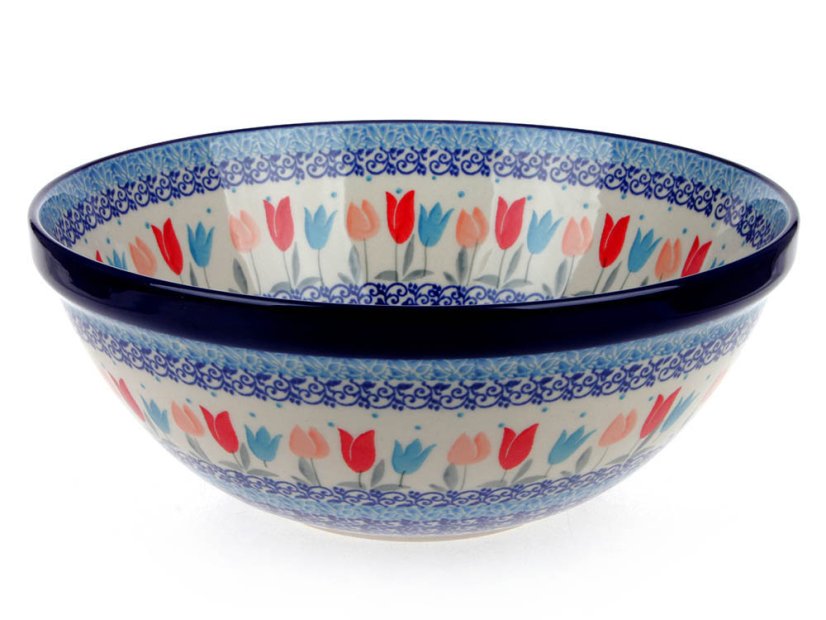 Bowl CLASSIC  24 cm (9")   Pink Tulips