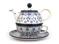 One-cup Teapot 0,6 l+0,25 l   Frozen Meadow