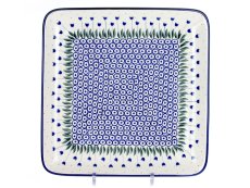 Square Platter 28 cm (11") Lily of the Valley