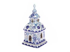 Kapelle Windlicht 15 cm   Symphonie UNIKAT
