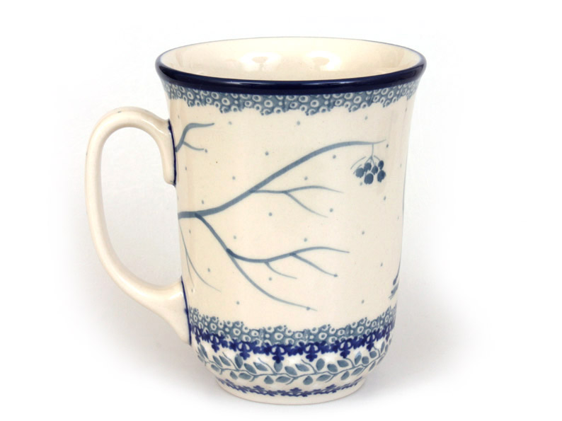 Mug ART 0,5 l (17 oz)   Titmouses in Winter UNIKAT