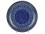 Shallow Plate 25 cm (10")   Aztec Sun blue
