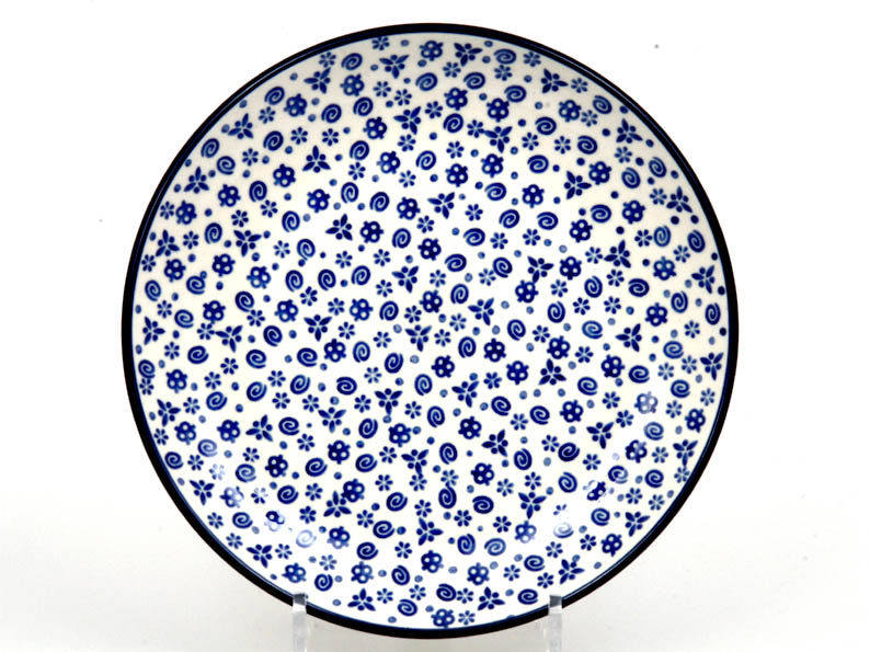 Shallow Plate 25 cm (10")   Blue Confetti