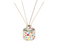 Duftspender 8 cm   Bunte Herzen UNIKAT