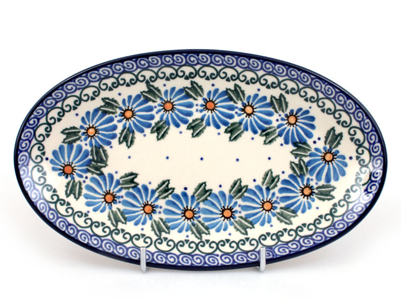 Oval Plate 22 cm (8")   Asters