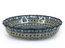 Pie Baking Dish 28 cm (11") Aztec Sun green
