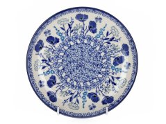 talíř desertní 18 cm   Modrá zahrada