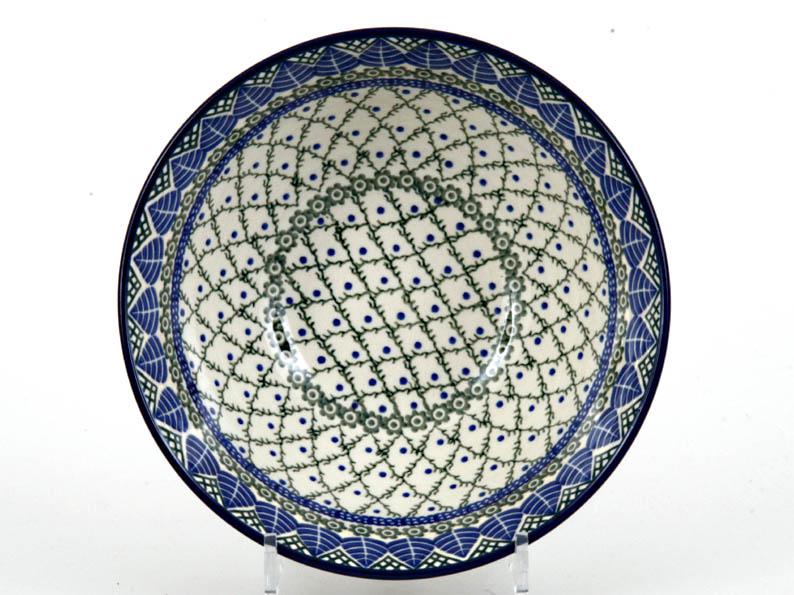 Bowl CLASSIC  24 cm (9")   Blue Leaves