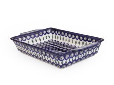 Baking Dish 39 cm (15") Peacock