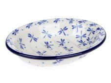 Soap Dish with Holes 14 cm (6")   Damselfly