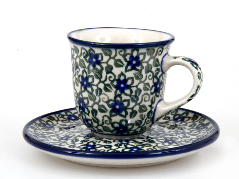 Mocca Cup with Saucer 0,06 l (2 oz)   Lobelia