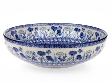 Low Bowl 27 cm (11") Blue Garden