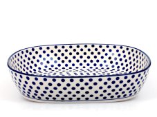 Auflaufform 35 cm   Punkte