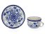 Cup with Saucer 0,2 l (7 oz)   Blue Garden