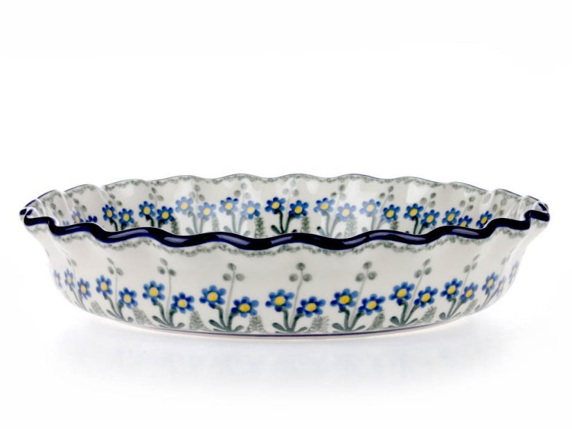 Pie Baking Dish 26 cm (10")   Flower Garden