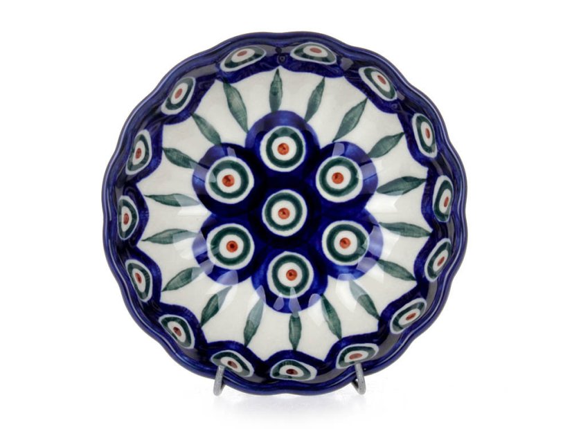 Corrugated Bowl 12 cm (5")   Peacock
