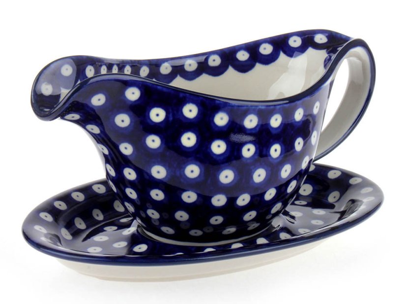 Sauce Boat with Saucer   Fish Eyes