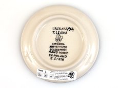Teabag Plate 10 cm (4")   Blue Summer UNIKAT