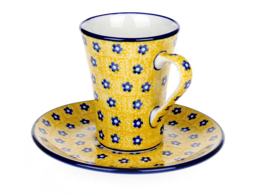 Cup with Saucer 0,13 l (4.3 oz)   Yellow