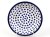 Suppenteller 21 cm   Blaue Herzchen