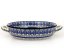 Round Baking Dish 31 cm (12")   Blue Leaves