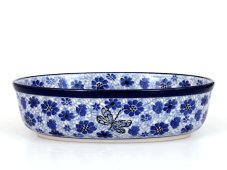 Oval Baking Dish 21 cm (8") Dragonfly