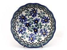 Corrugated Bowl 12 cm (5")   Cornflower