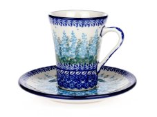 Cup with Saucer 0,13 l (4.3 oz)   Grape Hyacinth