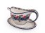 Sauce Boat with Saucer   Wreath