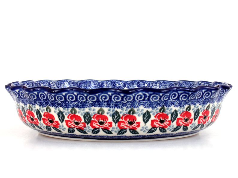 Pie Baking Dish 28 cm (11")   Poppies