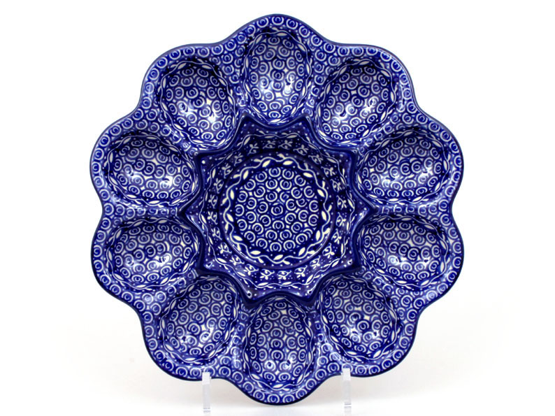Egg tray 28 cm (11")   Ocean Wawes