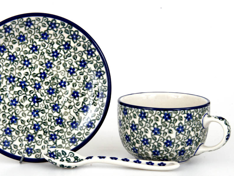 Cup with Saucer 0,2 l (7 oz)   Lobelia