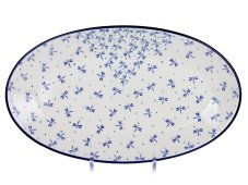 Oval Platter 37 cm (15")   Damselfly