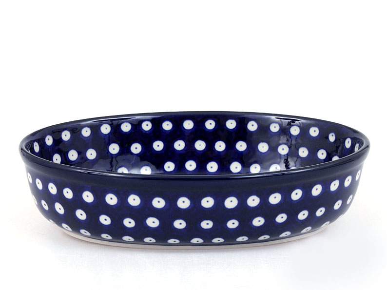 Auflaufform oval 24 cm   Fischaugen
