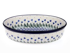 Oval Baking Dish 21 cm (8")  Lily of the Valley