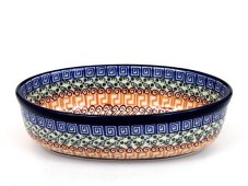 Auflaufform Oval 21 cm   Griechisch