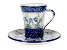 šálek s podšálkem 0,13 l Květinová zahrada