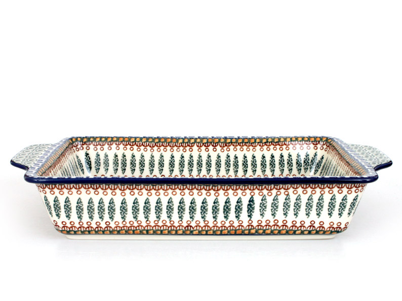 Auflaufform  mit Griffe 33 cm   Indian Sommer
