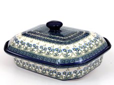 Baking Dish with Lid 31 cm (12") Flower Garden