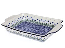 zapékací mísa  33 cm   Konvalinky