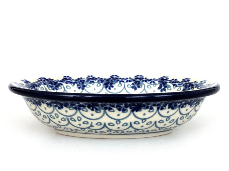 mýdelnička s otvory 14 cm   Bílá krajka