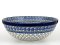 Large Bowl CLASSIC 33 cm (13")   Blue Leaves