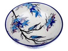 Low Bowl  17 cm (7")   Japanese Garden UNIKAT