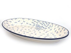 Oval Platter 45 cm (18")   Damselfly